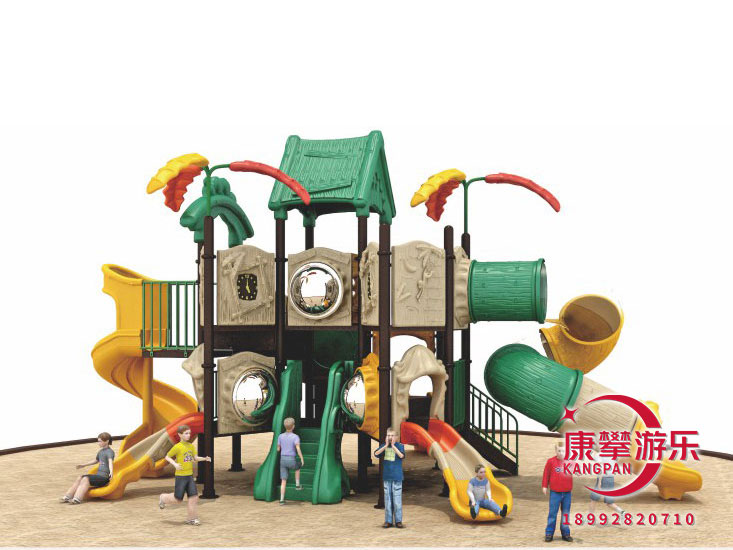 森林樹(shù)屋系列組合滑梯