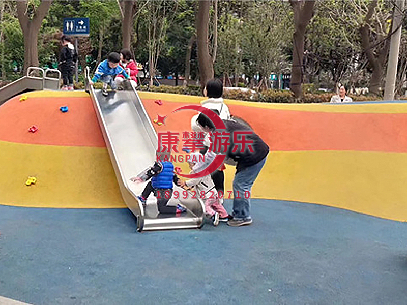 口袋公園安裝的無動力游樂設備微地形游樂設備