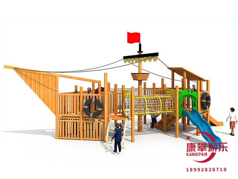 網(wǎng)繩鉆洞組合滑梯是兒童喜歡的游樂(lè)設(shè)備