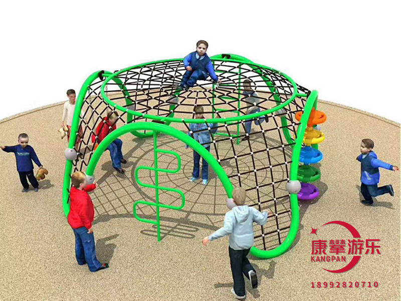 戶外兒童爬網(wǎng)非標定制游樂設備